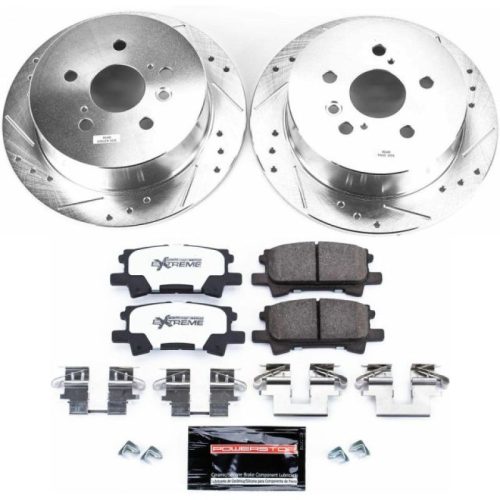 2007-2009 Lexus RX350 & 2006-2007 Toyota Highlander Heavy-Duty Truck & Tow Brake Rotor and Pad Upgrade Kit - Premium Replacement