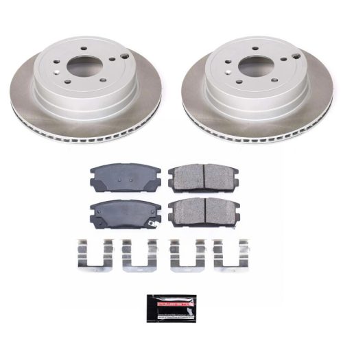 2012-2009 Chevrolet Captiva Sport and Suzuki XL-7 Rear Semi-Coated Rotor Brake Assembly - Heavy-Duty Fleet Replacement
