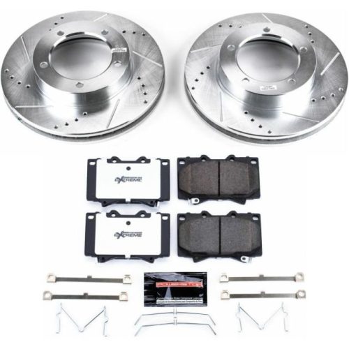 1998-2007 Toyota Land Cruiser Front Z36 Truck & Tow Brake Upgrade Kit - Premium Heavy-Duty Rotor and Carbon-Fiber Ceramic Brake Pads