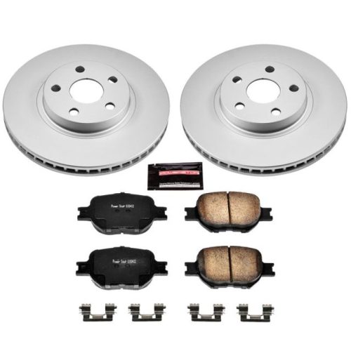 2000-2005 Toyota Celica Front Z17 Evolution Geomet Coated Brake Kit - Heavy-Duty Fleet Replacement