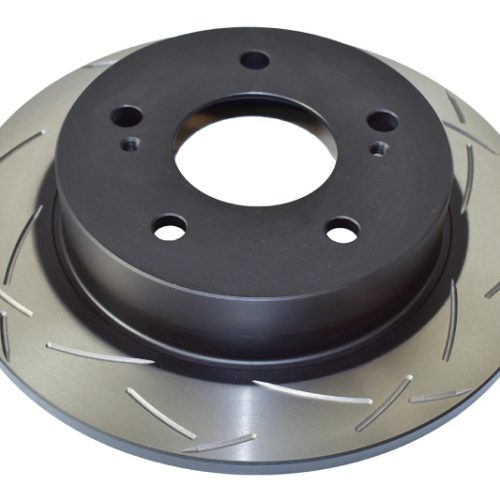 DBA 4000 Series Rear Slotted Rotor for Nissan Silva S14/S15 1991-94 - Premium Replacement - Image 2