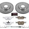 2001-2002 BMW Z3 and M3 Front Z26 Street Warrior Brake Upgrade Kit - Premium Replacement