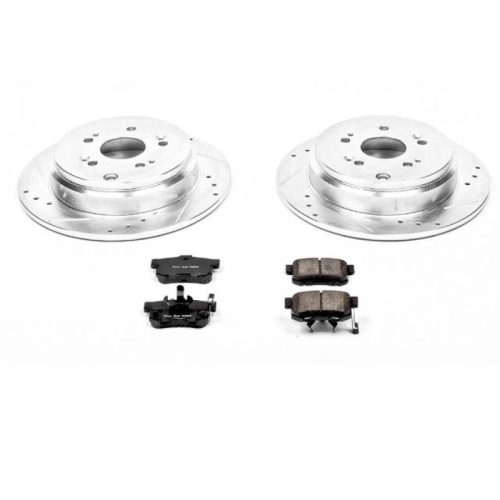 2010-2016 Acura RDX Rear Z23 Evolution Sport Brake Upgrade Kit - Premium Heavy-Duty Replacement