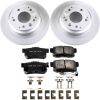 1995-1998 Honda Odyssey & Acura RL Rear Power Stop Z17 Evolution Geomet Coated Brake Kit - Premium Replacement