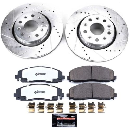 2018-2020 Jeep Wrangler & Gladiator Heavy-Duty Brake Rotor and Ceramic Pad Assembly - Premium Replacement