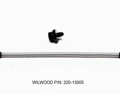 220-13005 Wilwood Flexline Kit Billet Reservoir 12-inch Drop-in Replacement