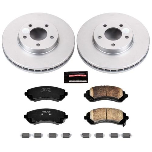 2002-2004 Chevrolet Venture & 2002-2004 Pontiac Montana Front Brake Rotor and Ceramic Pad Assembly - Premium Replacement