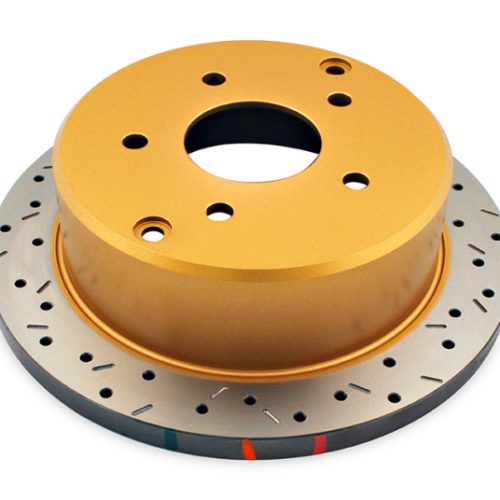 DBA 4000 Series Drilled and Slotted Rear Rotor for 2004 Pontiac GTO - High-Performance Replacement - Image 6