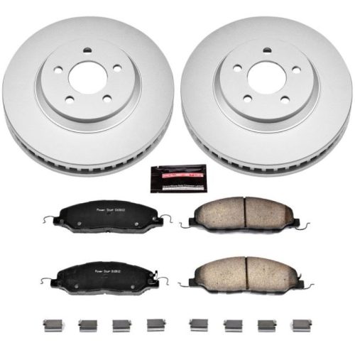 2011-2014 Ford Mustang Front Z17 Evolution Geomet Coated Brake Kit - Premium Replacement