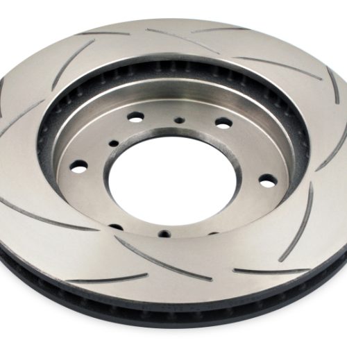 DBA Street Series T2 Slotted Brake Rotor for Mitsubishi Montero 2000-05 - Premium Replacement - Image 3