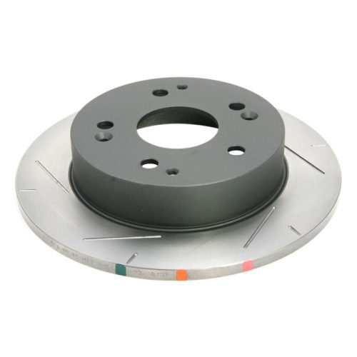 DBA 4000 Series T3 Slotted Rotor for Acura Integra and Honda Civic Type R - Premium Replacement Performance Brake Rotor