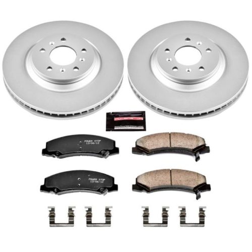 2006-2011 Buick Lucerne Front Brake Rotor and Ceramic Pad Assembly - Premium Replacement