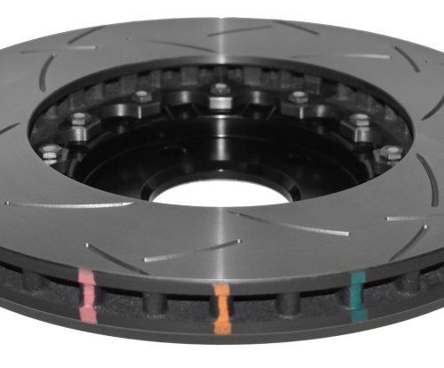 DBA 5000 Series T3 Slotted Front Rotor Assembly for Mazda 3 2007-13 - Premium Replacement