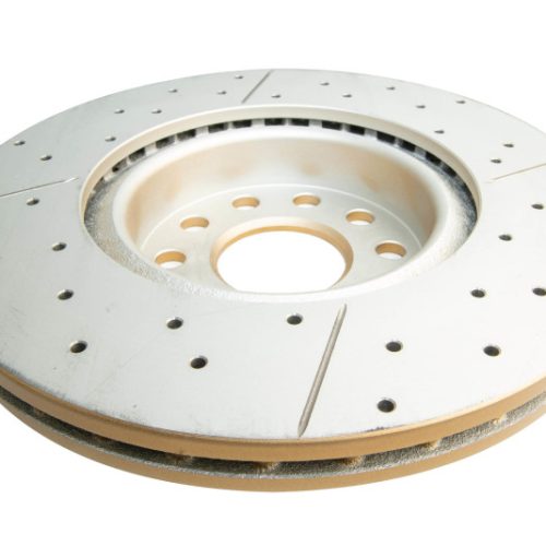 DBA X Street Series Front Drilled and Slotted Rotor for Volkswagen and Audi Models 2005-2010 - Premium Replacement