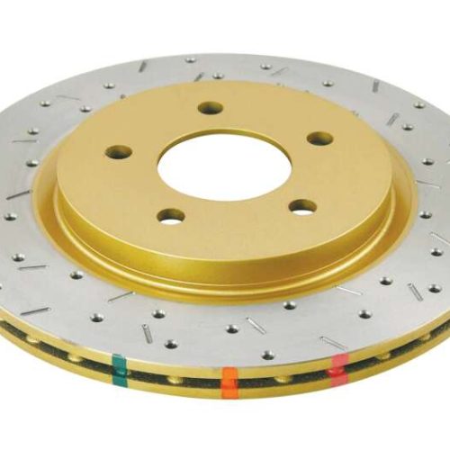 DBA 4000 Series Rear Drilled & Slotted Rotor for Ford Mustang 2011-13 - Heavy-Duty Performance Replacement - Image 6