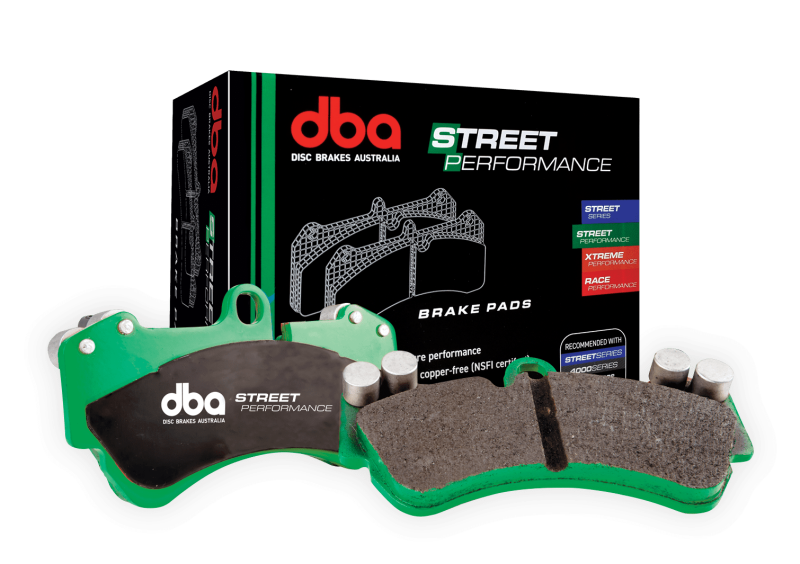 DBA Street Performance Brake Pads for Ford Mustang and Ranchero 1970-72 - Front Disc Brake Pad Set - Premium Replacement