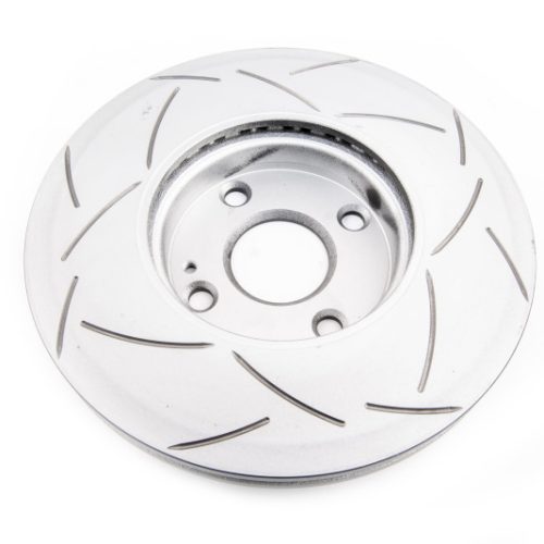 DBA Street Series T2 Slotted Rotor for Mazda 2 2011-14 - Front Replacement Brake Rotor