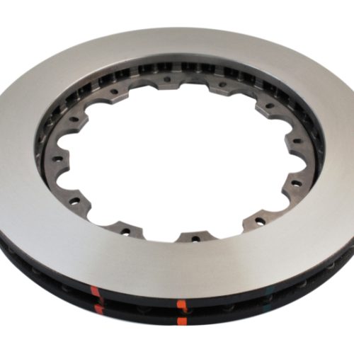 DBA 5000 Series Drilled and Slotted Front Replacement Rotor for Chevrolet Corvette '04-'12 and Cadillac XLR