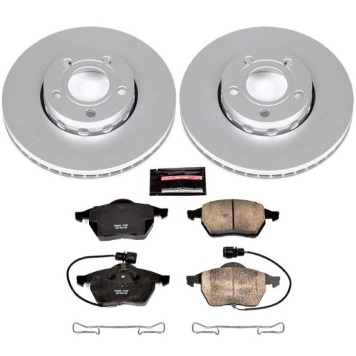1995-1997 Audi A6 Front Z23 Evolution Sport Coated Brake Kit - Premium Replacement