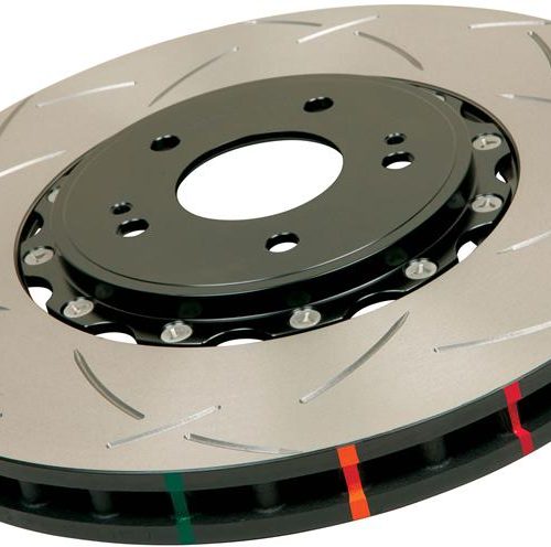 DBA 5000 Series Slotted Rotor Front 2010-12 Hyundai Genesis and Genesis Coupe - Premium Replacement