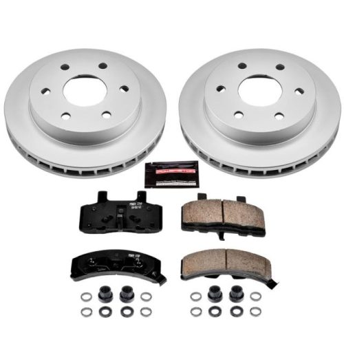 1996-2000 GMC K1500 Suburban Front Brake Rotor and Ceramic Pad Assembly - Premium Replacement