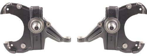 Bexar Pro Components 1963-1970 Chevy & GMC Truck 6-Lug Front Disc Brake Conversion Kit | 2-Inch Drop Spindle | Drilled & Slotted Performance Rotors - Image 3