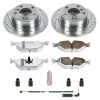 2003-2005 BMW Z4 Rear Z26 Street Warrior Brake Upgrade Kit - Premium Heavy-Duty Performance Replacement