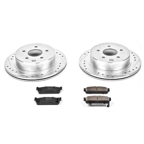 1993-1997 Infiniti J30 Rear PowerStop Z23 Evolution Sport Brake Upgrade Kit - Premium Replacement