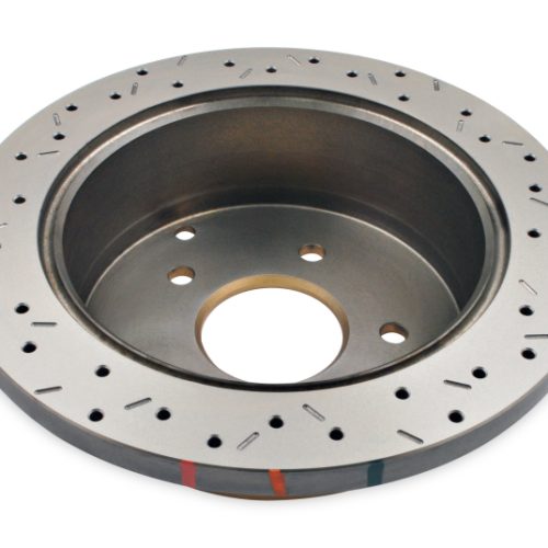 DBA 4000 Series Drilled and Slotted Rear Rotor for 2004 Pontiac GTO - High-Performance Replacement - Image 2