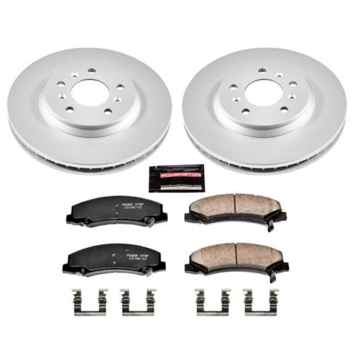2008-2010 Chevrolet Impala Heavy-Duty Front Brake Rotor and Ceramic Pad Assembly - Premium Replacement