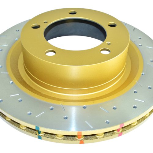DBA 4000 Series XS Front Drilled and Slotted Rotor for Toyota Tundra and Sequoia 2008-11 - Premium Replacement - Image 6