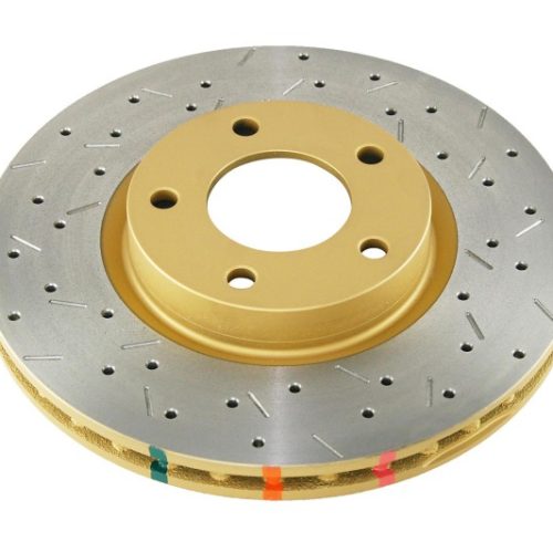 DBA 4000 Series Front Drilled and Slotted Rotor for Mazda 3 and Mazda 5 2004-09 - Premium Replacement - Image 6