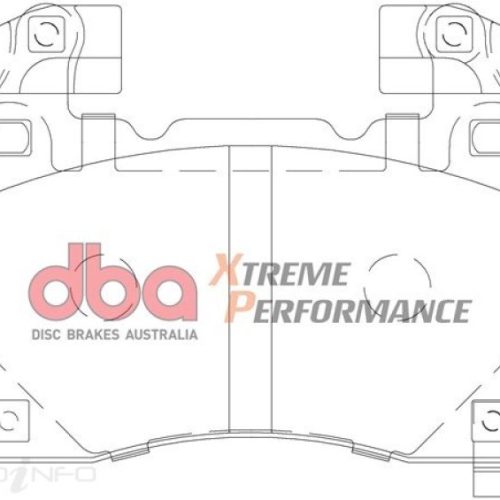 DBA XP Performance Brake Pads for Holden Commodore VE/VF SSV Front - Heavy-Duty High Friction Brake Pad Assembly