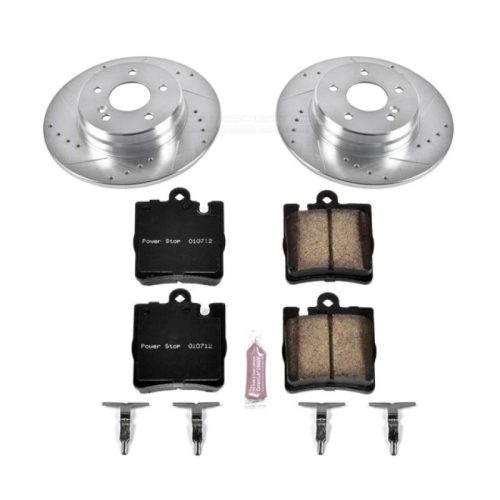 2000-2003 Mercedes-Benz CLK430 Rear Z23 Evolution Sport Brake Upgrade Kit - Premium Heavy-Duty Replacement