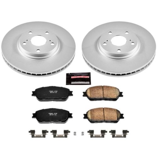 2002-2006 Lexus ES300, 2004-2006 Lexus ES330 Front Brake Rotor and Ceramic Pad Assembly - Premium Replacement