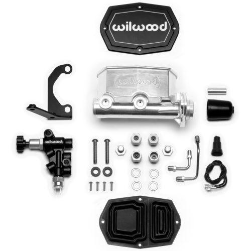 261-15661-P Wilwood Compact Tandem Master Cylinder for Automotive High-Performance and Fleet Applications Drop-in