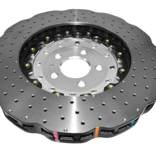 DBA 5000 Series Cross Drilled Front Brake Rotor for 2017 Audi RS7 - High-Performance Replacement Part - Image 2