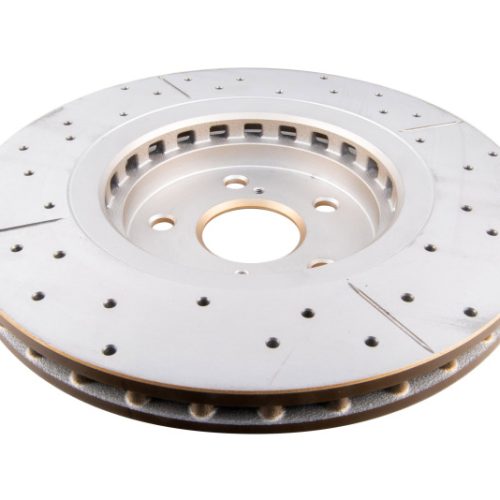 DBA Street Series Drilled and Slotted Rotor for 2010-2011 Toyota Highlander and Sienna - Premium Replacement - Image 3