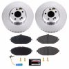 2017-2019 Mercedes-Benz C300 & E300 Front Z23 Evolution Sport Coated Brake Kit - Premium Replacement