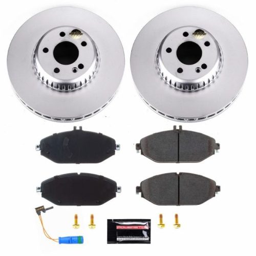 2017-2019 Mercedes-Benz C300 & E300 Front Z23 Evolution Sport Coated Brake Kit - Premium Replacement