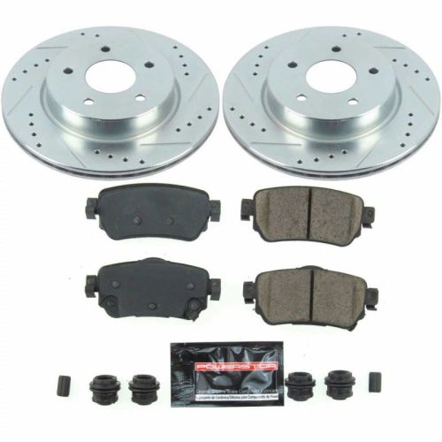 2018-2019 Nissan Leaf Rear Z23 Evolution Sport Brake Performance Upgrade Kit - Premium Replacement