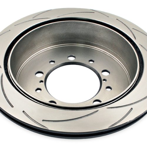DBA Street Series Rear Slotted Brake Rotor 2006-13 Toyota Land Cruiser, Tacoma, Tundra - Premium Replacement - Image 8