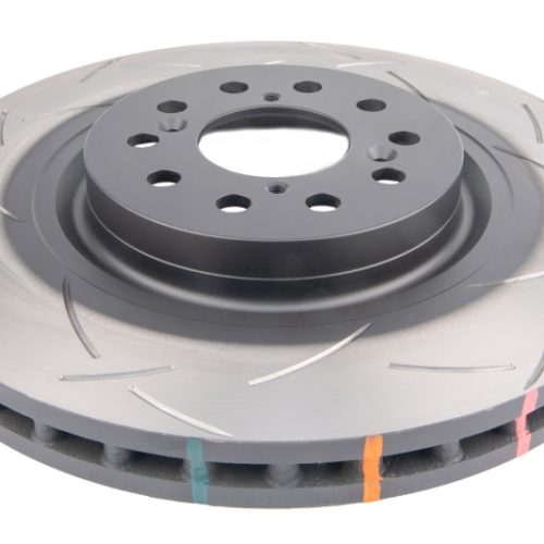 DBA 4000 Series T3 Slotted Brake Rotor for Honda Civic 2017+ FK8 Front Performance Replacement - Image 2
