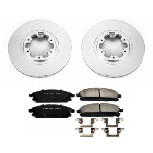1998-2001 Nissan Pathfinder Front Brake Rotor and Ceramic Pad Assembly - Heavy-Duty Fleet Replacement