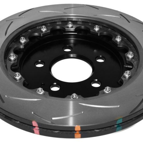 DBA 5000 Series Rear Slotted Brake Rotor Assembly for Ford Mustang 2015-17 - Premium Replacement