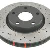 DBA 4000 Series Drilled and Slotted Front Rotor for Ford Mustang 2015-17 - Premium Replacement