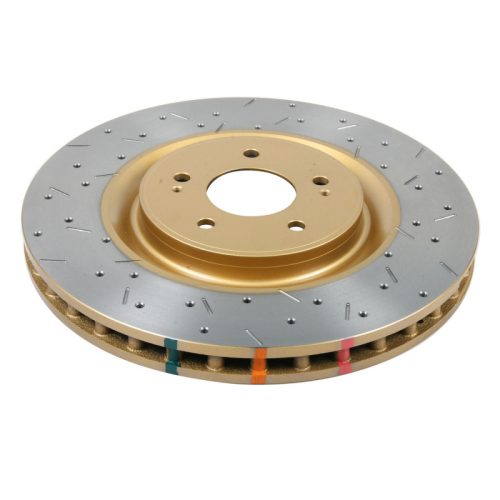 DBA 4000 Series Front Drilled & Slotted Rotor for Mitsubishi Lancer 2008-14 - Premium Replacement - Image 3