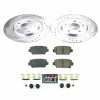 2018-2020 Mitsubishi Eclipse Cross Rear Z23 Evolution Sport Brake Rotor and Pad Assembly - Heavy Duty Brake Upgrade