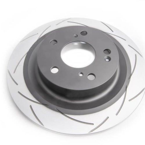 DBA Street Series T2 Slotted Brake Rotor for Honda Civic Type-R 2017-21 Rear - Premium Replacement - Image 2