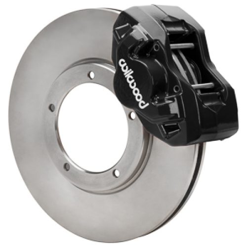 1984-1989 Porsche 911 Front Brake Assembly with D45 11.10 Inch Rotors and Brake Flex Lines - Premium Replacement